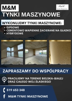 Tynki maszynowe 